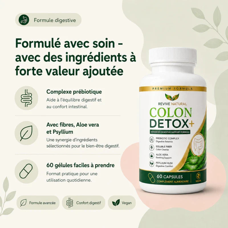 Colon Detox & Cleanse | مطهر ومنظف القولون - Revive Natural