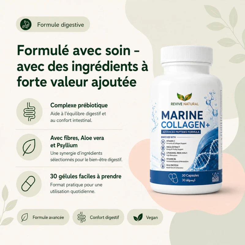 Marine Collagen | كولاجين بحري للبشرة والشعر والطاقة - Revive Natural