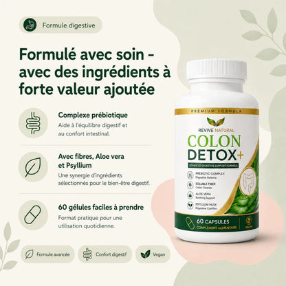 Colon Detox & Cleanse | مطهر ومنظف القولون - Revive Natural