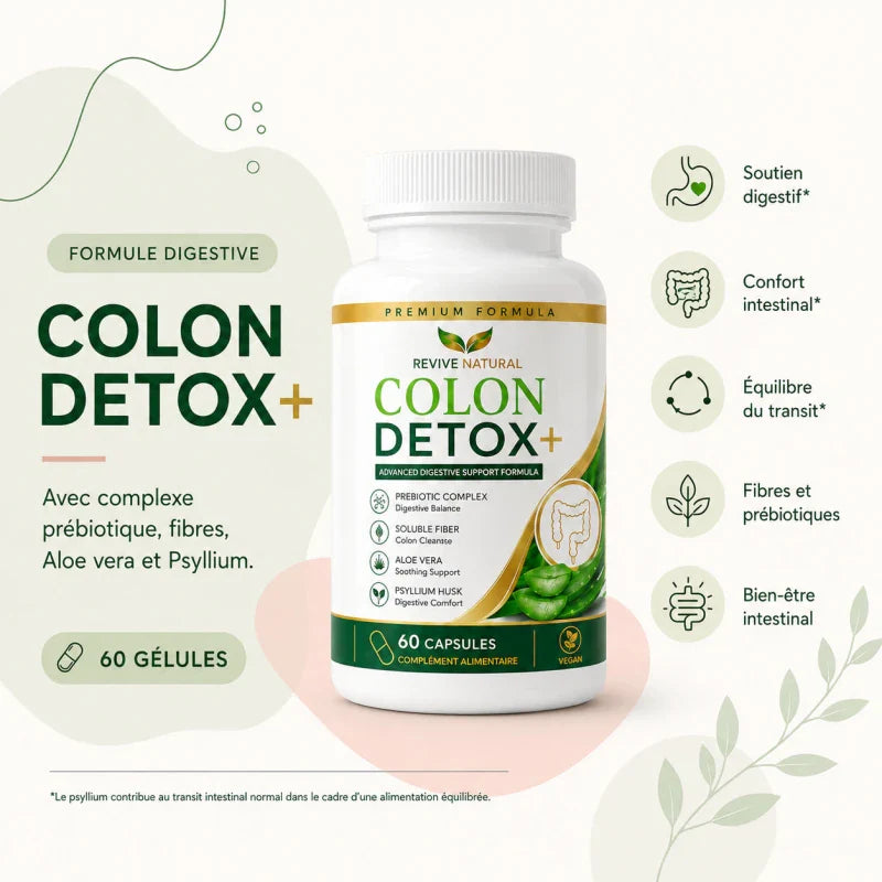 Colon Detox & Cleanse | مطهر ومنظف القولون - Revive Natural